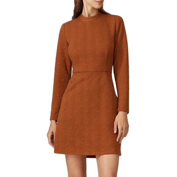 Hutch Copper Bubble Knit Lennon Dress 1X - Picture 1 of 12